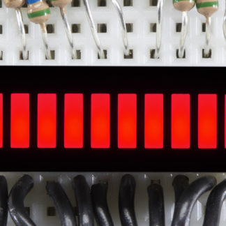 10 Segment Light Bar Graph LED Display - Red